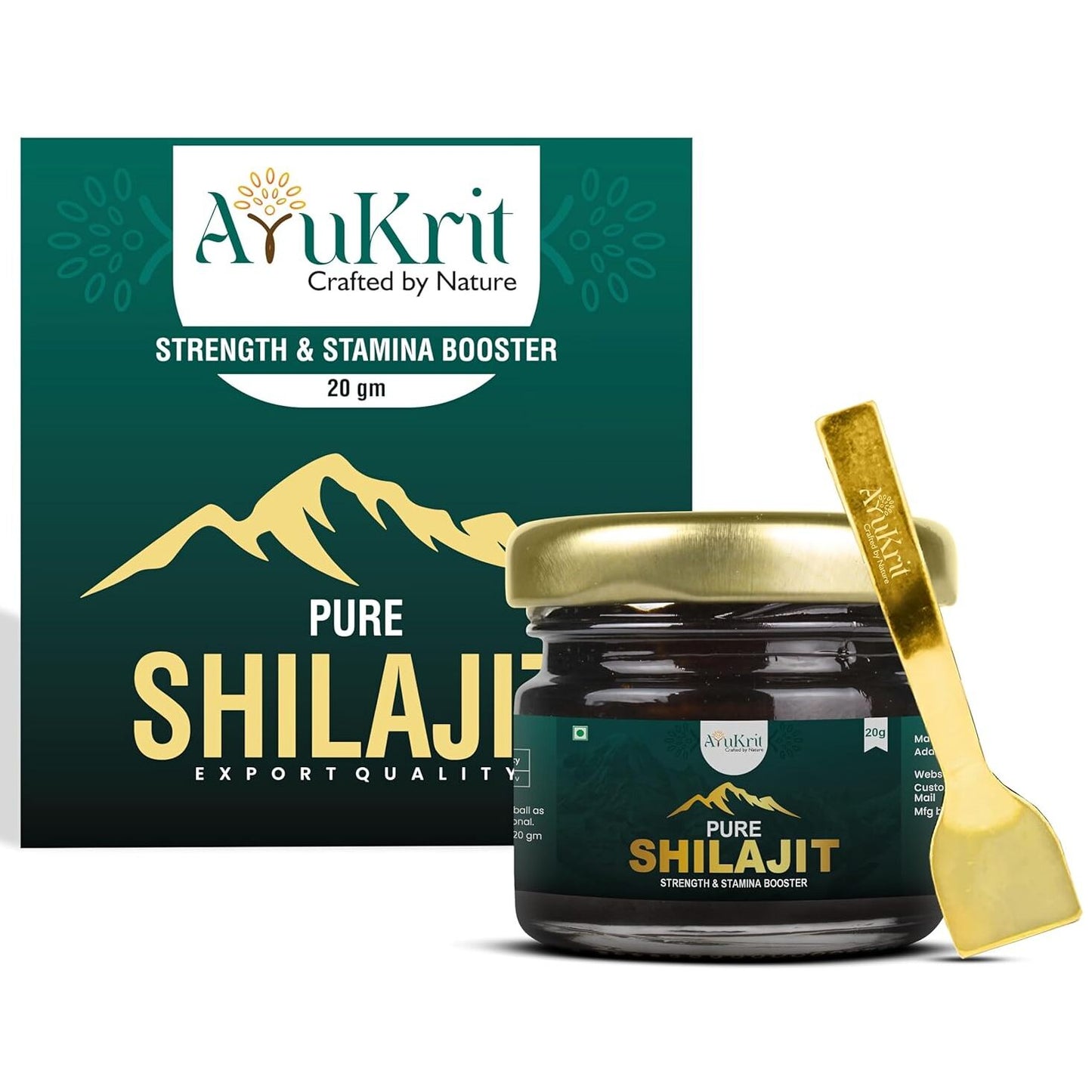 AyuKrit Pure Himalayan Shilajit